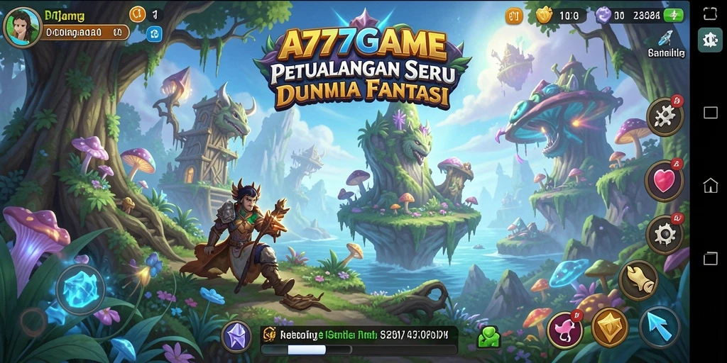 Tangkapan layar A777GAME menampilkan aksi epik di dunia petualangan yang menakjubkan.