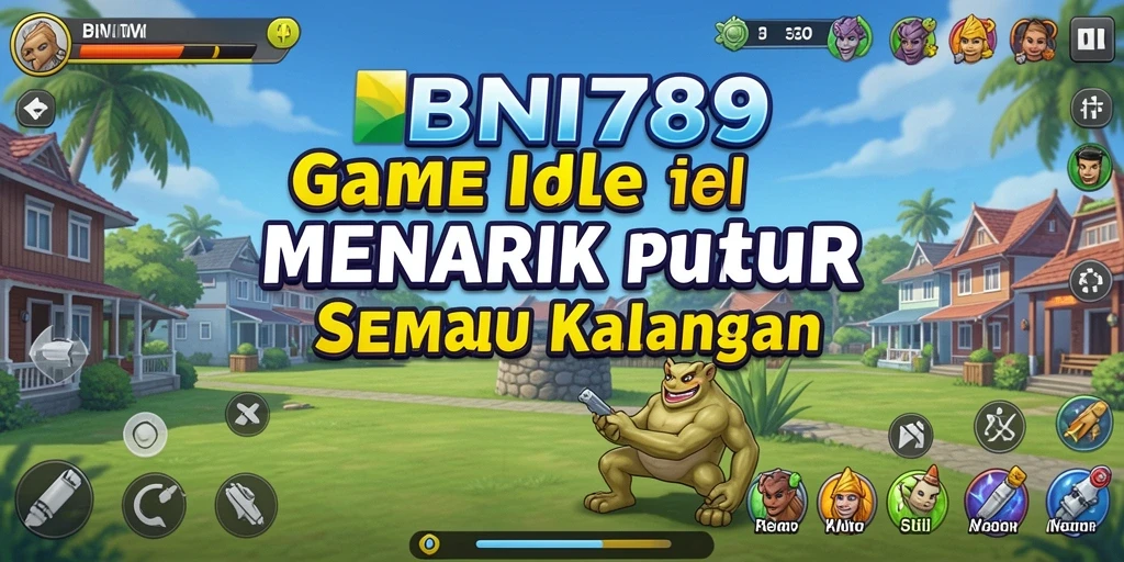 Screenshot BNI789 menunjukkan gameplay Idle yang mengasyikkan dan grafik yang menawan.