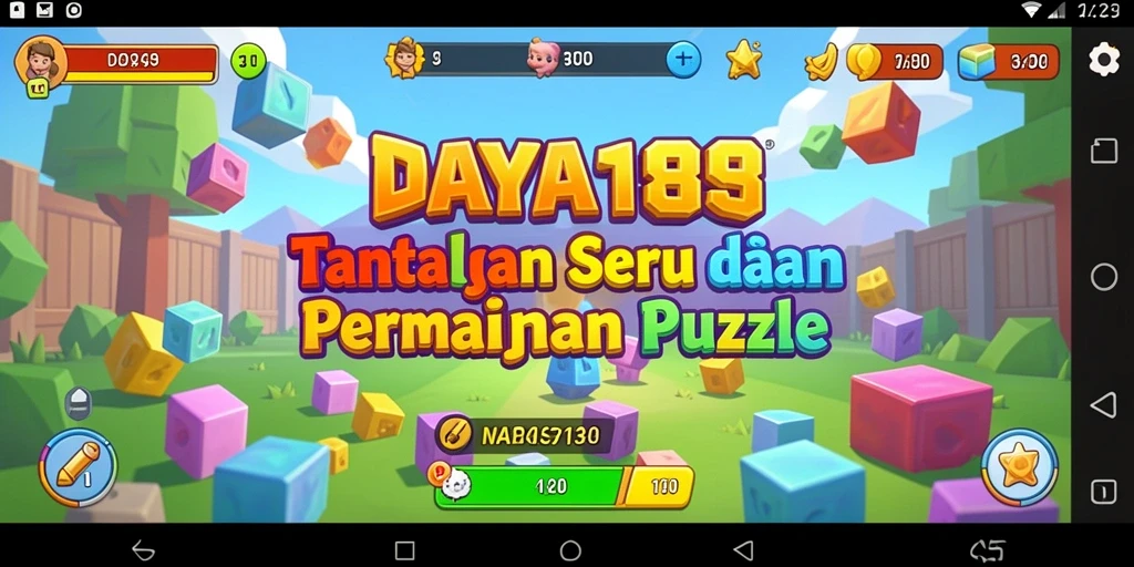 Tampilan gameplay menantang dari DAYA138 dengan puzzle seru.