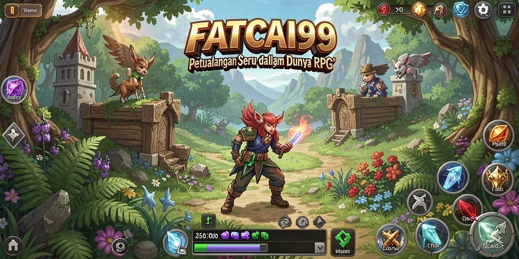 Tampilan gameplay seru dan interaktif di FATCAI99.