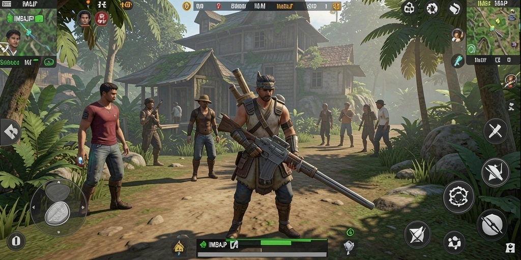 Screenshot IMBAJP menampilkan gameplay simulasi yang interaktif dan seru.