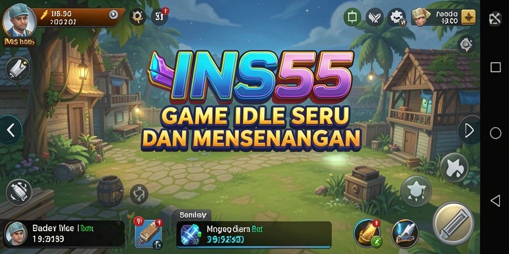Gambaran gameplay INS55 yang menyenangkan dan santai.