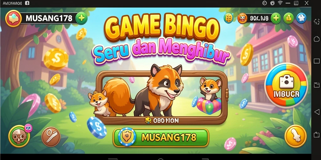 Tangkapan layar gameplay <strong>MUSANG178</strong> yang menampilkan suasana seru dalam permainan Bingo.