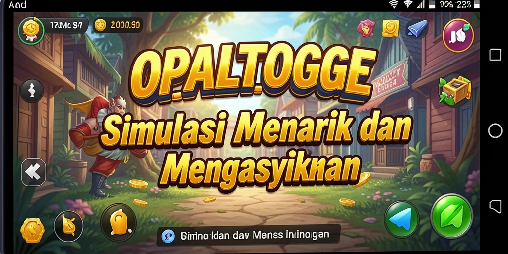 Tampilan gameplay menakjubkan dalam OPALTOGEL yang memukau.