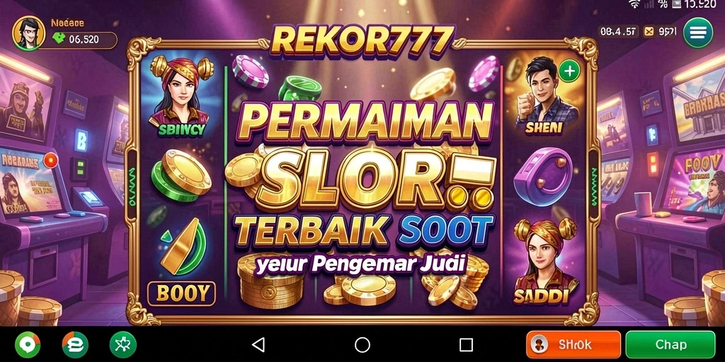 Tampilan gameplay Slot yang mengesankan di REKOR777.