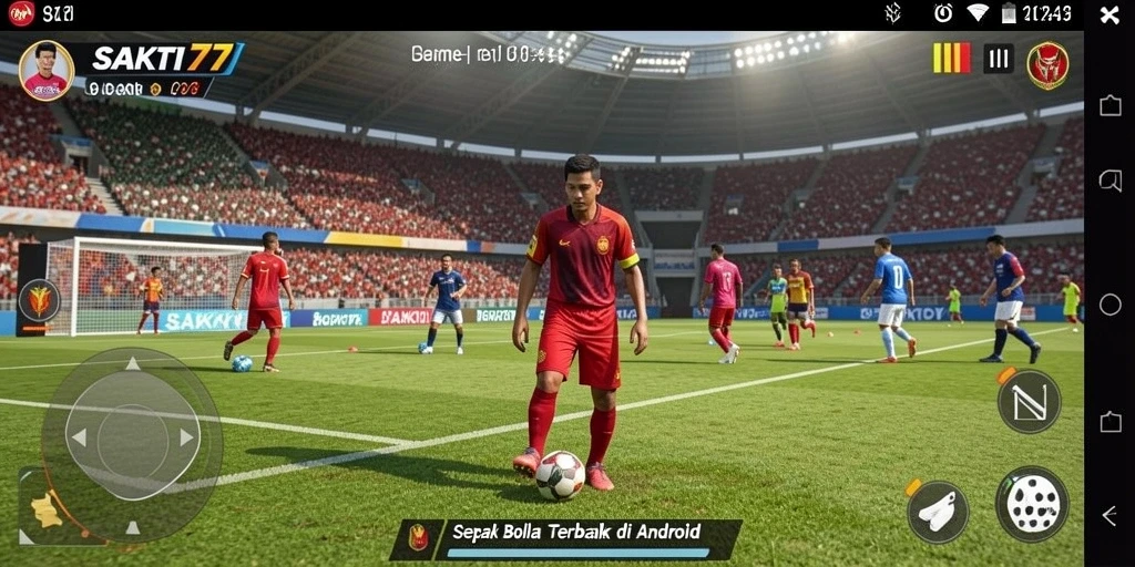 Tangkap momen epik pertandingan sepak bola di SAKTI77.