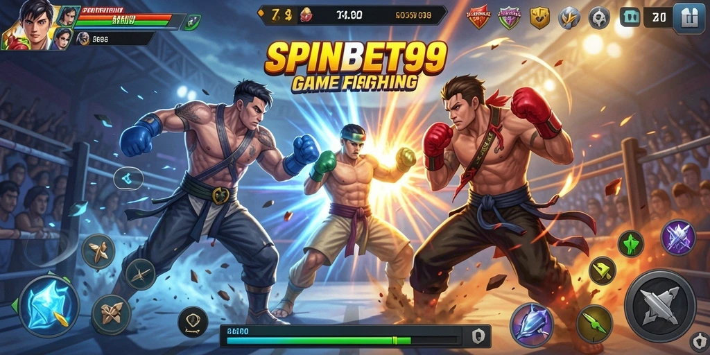 Gameplay SPINBET99 yang seru dengan pertarungan intens.