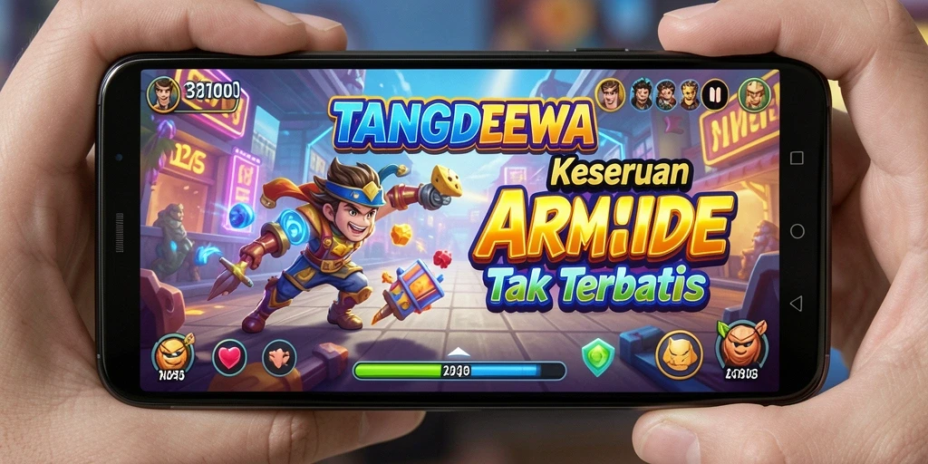 Gameplay seru dari TANGANDEWA yang penuh tantangan dan kesenangan.