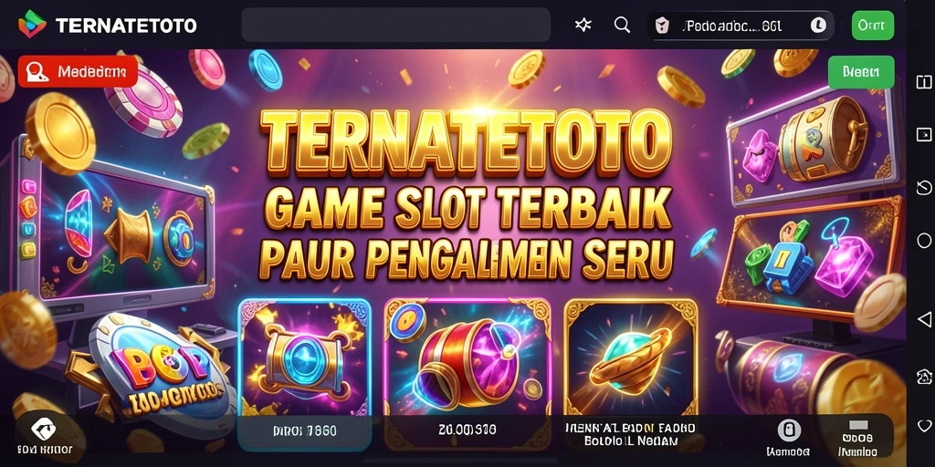 Screenshot gameplay TERNATETOTO dengan tampilan slot yang menarik.