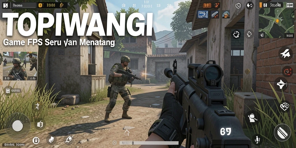 Tampilan memukau dari gameplay aksi di TOPIWANGI.