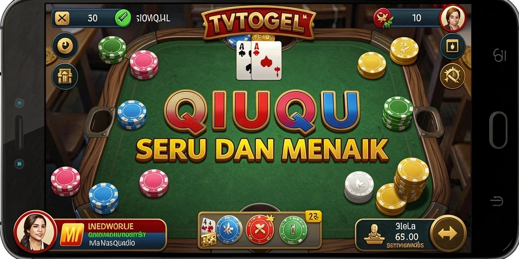 Tampilan gameplay QiuQiu yang menarik dan interaktif.