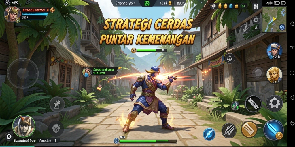 Tampilan menarik dari gameplay V89 yang penuh strategi.